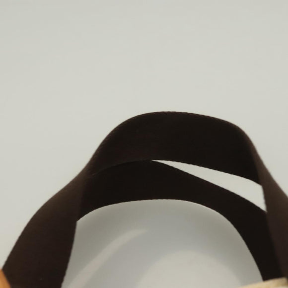 LOUIS VUITTON Antigua Cabas PM Hand Bag Ivory Brown M40039 LV Auth 127959