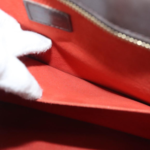 LOUIS VUITTON Damier Ebene Venice GM Hand Bag N51146 LV Auth 127962