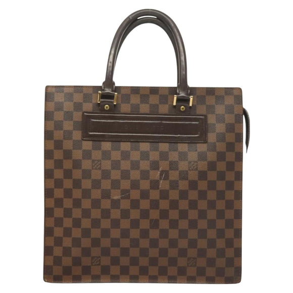 LOUIS VUITTON Damier Ebene Venice GM Hand Bag N51146 LV Auth 127962