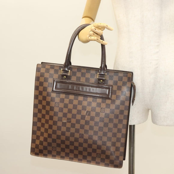LOUIS VUITTON Damier Ebene Venice GM Hand Bag N51146 LV Auth 127962