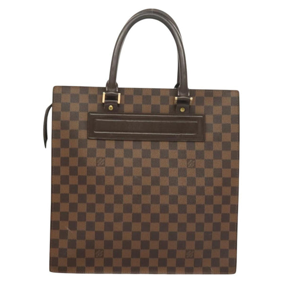 LOUIS VUITTON Damier Ebene Venice GM Hand Bag N51146 LV Auth 127962