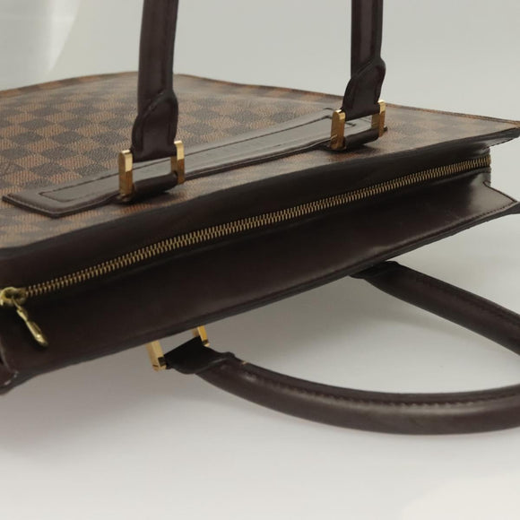 LOUIS VUITTON Damier Ebene Venice GM Hand Bag N51146 LV Auth 127962