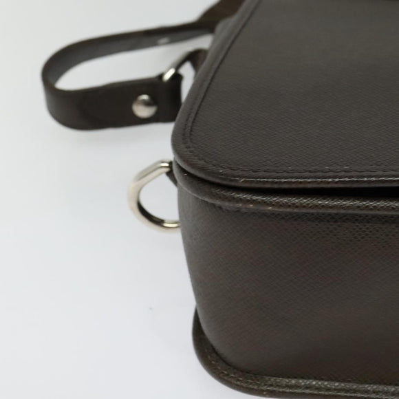 LOUIS VUITTON Taiga Andrei Shoulder Bag Grizzly M32488 LV Auth 127964