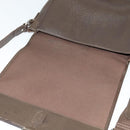 LOUIS VUITTON Taiga Andrei Shoulder Bag Grizzly M32488 LV Auth 127964-10