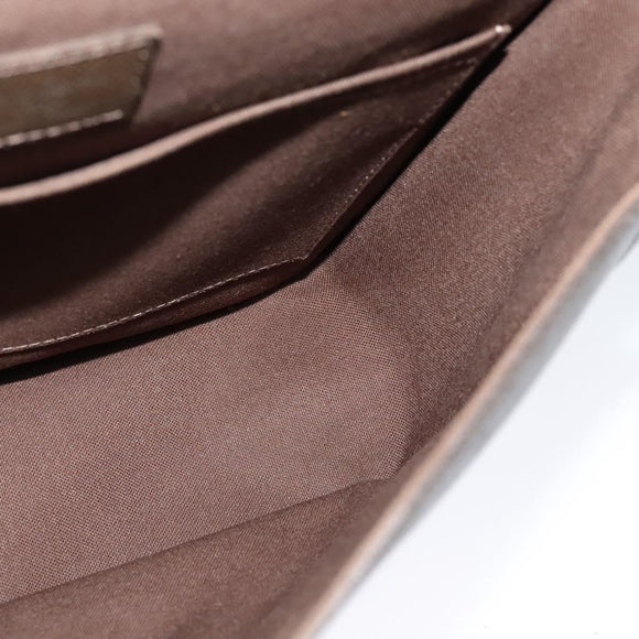 LOUIS VUITTON Taiga Andrei Shoulder Bag Grizzly M32488 LV Auth 127964