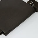 LOUIS VUITTON Taiga Andrei Shoulder Bag Grizzly M32488 LV Auth 127964-6