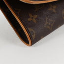 LOUIS VUITTON Monogram Pochette Twin GM Shoulder Bag M51852 LV Auth 127965V-15