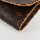 LOUIS VUITTON Monogram Pochette Twin GM Shoulder Bag M51852 LV Auth 127965V-16