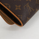 LOUIS VUITTON Monogram Pochette Twin GM Shoulder Bag M51852 LV Auth 127965V-17