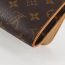 LOUIS VUITTON Monogram Pochette Twin GM Shoulder Bag M51852 LV Auth 127965V-18