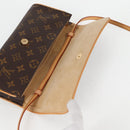 LOUIS VUITTON Monogram Pochette Twin GM Shoulder Bag M51852 LV Auth 127965V-10
