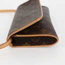LOUIS VUITTON Monogram Pochette Twin GM Shoulder Bag M51852 LV Auth 127965V-3