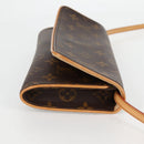 LOUIS VUITTON Monogram Pochette Twin GM Shoulder Bag M51852 LV Auth 127965V-4
