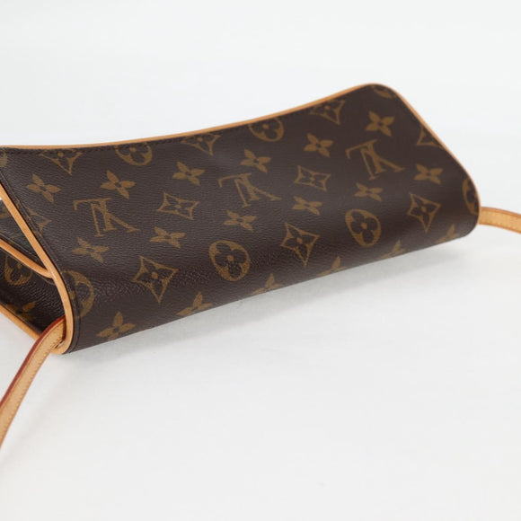 LOUIS VUITTON Monogram Pochette Twin GM Shoulder Bag M51852 LV Auth 127965V
