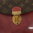 LOUIS VUITTON Monogram Vernis Hot Springs Backpack Pink M53545 LV Auth 127967-20
