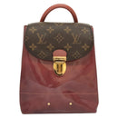 LOUIS VUITTON Monogram Vernis Hot Springs Backpack Pink M53545 LV Auth 127967-13