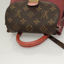 LOUIS VUITTON Monogram Vernis Hot Springs Backpack Pink M53545 LV Auth 127967-6