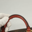 LOUIS VUITTON Monogram Vernis Hot Springs Backpack Pink M53545 LV Auth 127967-14