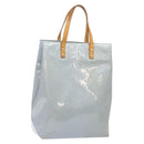 LOUIS VUITTON Monogram Vernis Reade MM Hand Bag Lavande M91226 LV Auth 127968-1