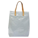 LOUIS VUITTON Monogram Vernis Reade MM Hand Bag Lavande M91226 LV Auth 127968-2