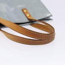 LOUIS VUITTON Monogram Vernis Reade MM Hand Bag Lavande M91226 LV Auth 127968-7