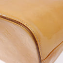 LOUIS VUITTON Monogram Vernis Houston Bag Marshmallow Pink M91302 LV Auth 127969-16