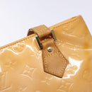 LOUIS VUITTON Monogram Vernis Houston Bag Marshmallow Pink M91302 LV Auth 127969-18