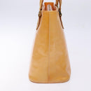 LOUIS VUITTON Monogram Vernis Houston Bag Marshmallow Pink M91302 LV Auth 127969-3