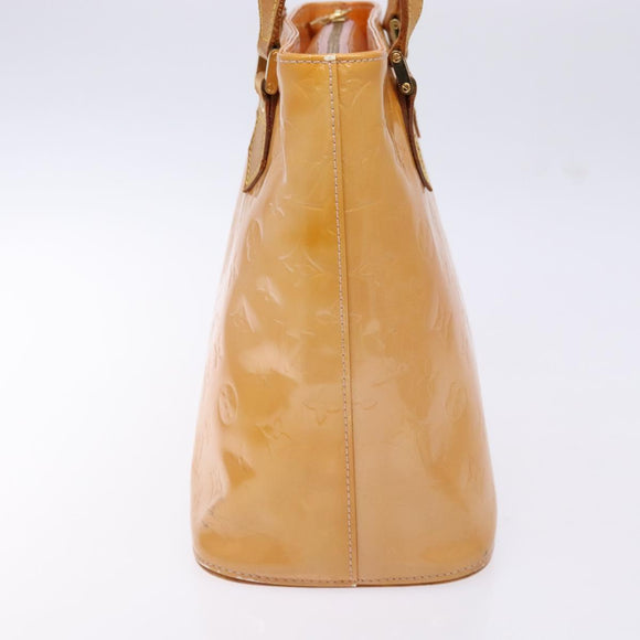LOUIS VUITTON Monogram Vernis Houston Bag Marshmallow Pink M91302 LV Auth 127969