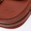 LOUIS VUITTON Epi Jeune FilleMM Shoulder Bag Brown M52153 LV Auth 127970-14
