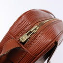 LOUIS VUITTON Epi Jeune FilleMM Shoulder Bag Brown M52153 LV Auth 127970-9