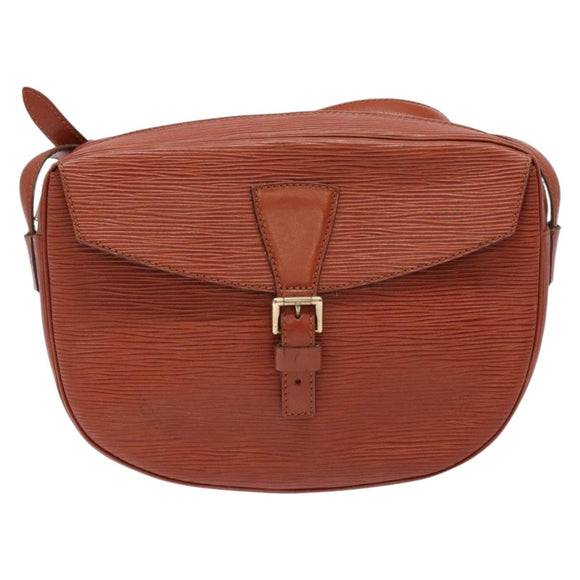 LOUIS VUITTON Epi Jeune FilleMM Shoulder Bag Brown M52153 LV Auth 127970