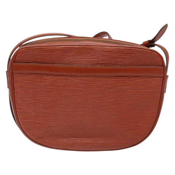 LOUIS VUITTON Epi Jeune FilleMM Shoulder Bag Brown M52153 LV Auth 127970