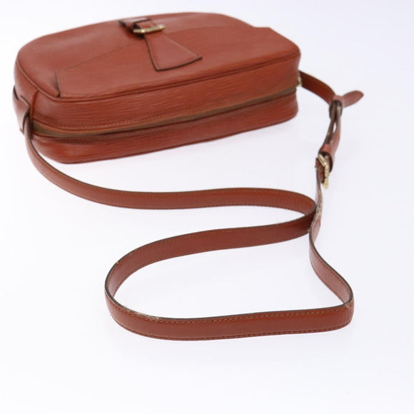 LOUIS VUITTON Epi Jeune FilleMM Shoulder Bag Brown M52153 LV Auth 127970