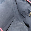 LOUIS VUITTON Epi Noe Shoulder Bag Bicolor Black Red M44017 LV Auth 127971-19