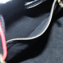 LOUIS VUITTON Epi Noe Shoulder Bag Bicolor Black Red M44017 LV Auth 127971-20