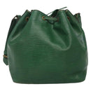 LOUIS VUITTON Epi Petit Noe Shoulder Bag Green M44104 LV Auth 127973-2