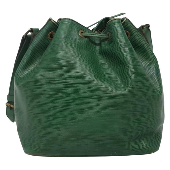 LOUIS VUITTON Epi Petit Noe Shoulder Bag Green M44104 LV Auth 127973