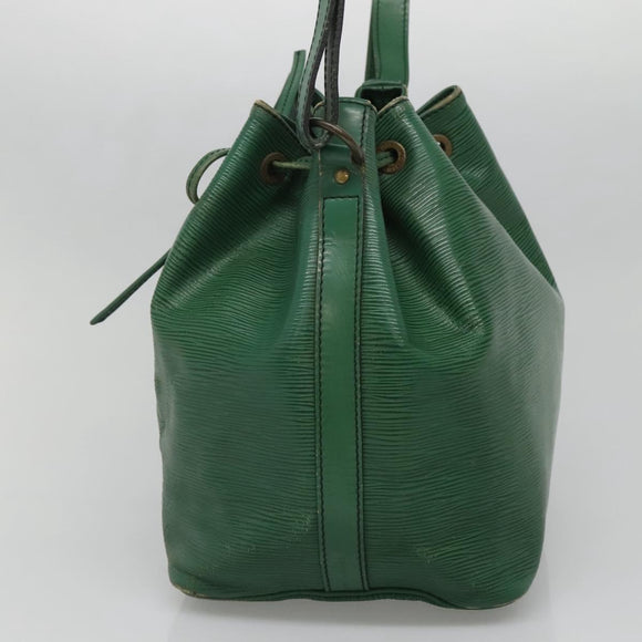 LOUIS VUITTON Epi Petit Noe Shoulder Bag Green M44104 LV Auth 127973