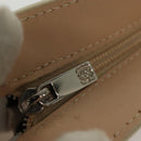 LOEWE Pouch Leather White Auth 127975-10