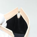 LOEWE Pouch Leather White Auth 127975-18