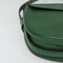 LOUIS VUITTON Epi Jeune Fille MM Shoulder Bag Green M52154 LV Auth 127978-15