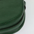 LOUIS VUITTON Epi Jeune Fille MM Shoulder Bag Green M52154 LV Auth 127978-18