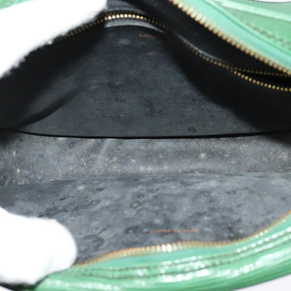 LOUIS VUITTON Epi Jeune Fille MM Shoulder Bag Green M52154 LV Auth 127978