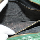 LOUIS VUITTON Epi Jeune Fille MM Shoulder Bag Green M52154 LV Auth 127978-10