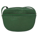LOUIS VUITTON Epi Jeune Fille MM Shoulder Bag Green M52154 LV Auth 127978-2