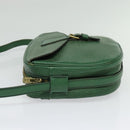 LOUIS VUITTON Epi Jeune Fille MM Shoulder Bag Green M52154 LV Auth 127978-3