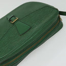 LOUIS VUITTON Epi Jeune Fille MM Shoulder Bag Green M52154 LV Auth 127978-6