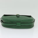 LOUIS VUITTON Epi Jeune Fille MM Shoulder Bag Green M52154 LV Auth 127978-5