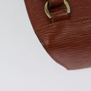 LOUIS VUITTON Epi Mabillon Backpack Brown M52233 LV Auth 127981-15